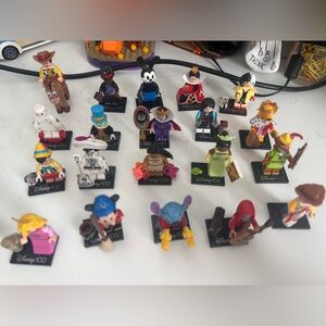 Disney 100th Anniversary Lego mini figure complete set
